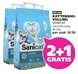 Ranzijn KATTENBAK- VULLING SANICAT aanbieding