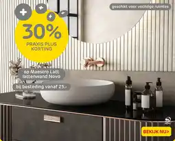 Praxis Op maestro latt lattenwand novo aanbieding