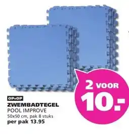 Ranzijn ZWEMBADTEGEL POOL IMPROVE aanbieding