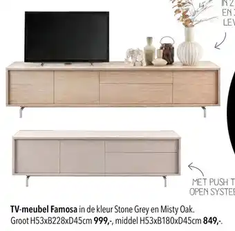 Pronto wonen TV-meubel Famosa aanbieding