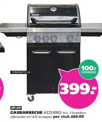 Ranzijn GASBARBECUE AZZURRO aanbieding