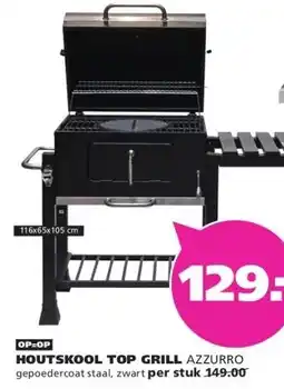 Ranzijn HOUTSKOOL TOP GRILL AZZURRO aanbieding