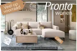 Pronto wonen Hoekbank opbergkast aanbieding