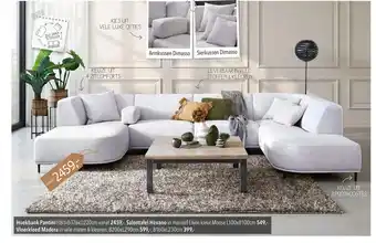 Pronto wonen Hoekbank Pantini aanbieding