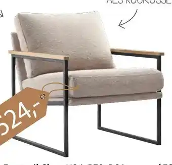 Pronto wonen Fauteuil Claut aanbieding
