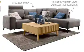 Pronto wonen Hoekbank Davanti aanbieding