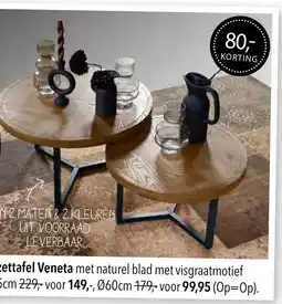 Pronto wonen Bijzettafel Veneta aanbieding