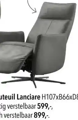 Pronto wonen Relaxfauteuil Lanciare aanbieding