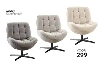 Profijt Meubel Morley Draaifauteuil aanbieding