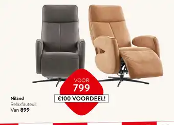 Profijt Meubel Niland Relaxfauteuil aanbieding