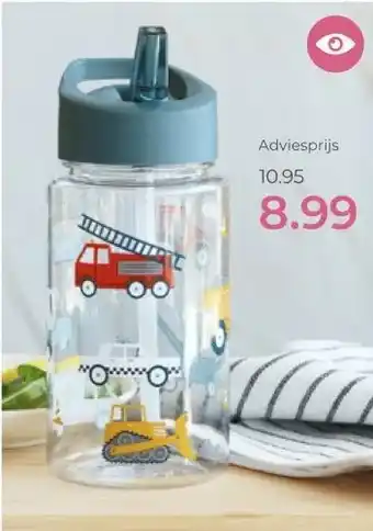 Prenatal A Little Lovely Company rietjesbeker auto transparant aanbieding