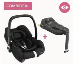Prenatal Maxi-Cosi Cabriofix i-size black + Maxi-Cosi Cabriofix i-size base aanbieding