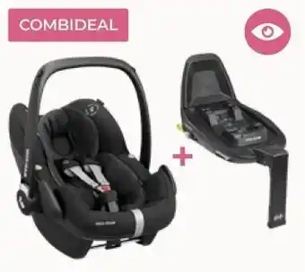 Prenatal Maxi-Cosi Pebble pro i-size black + Maxi-Cosi Familyfix3 aanbieding