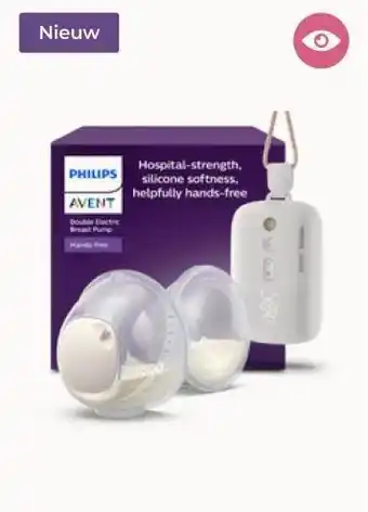 Prenatal Philips Avent handsfree dubbele elektrische borstkolf aanbieding