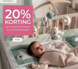 Prenatal muziekmobielen en muziekdoosjes aanbieding