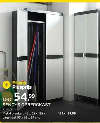 Praxis SENCYS OPBERGKAST aanbieding
