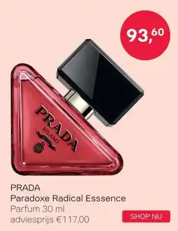 Pour Vous PRADA Paradoxe Radical Esssence aanbieding