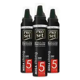 Plein.nl 3x Proset Haarmousse Mega Sterk 250 aanbieding