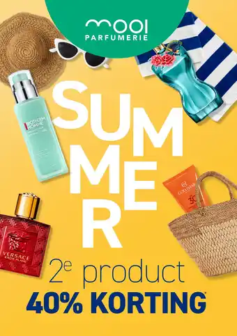 Mooi parfumerie SUMMER 2e product 40% KORTING aanbieding