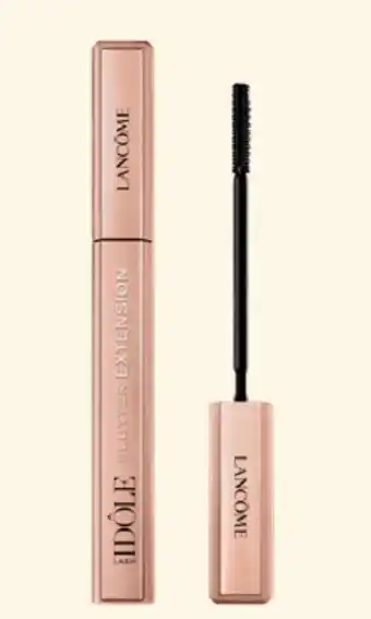 Mooi parfumerie Lancôme Lash Idôle Flutter Extension 01 - True Black | Mascara 4 ml aanbieding