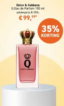 Mooi parfumerie Dolce & Gabbana Q Eau de Parfum 100 ml aanbieding