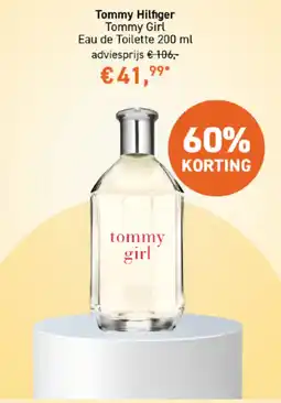 Mooi parfumerie Tommy Hilfiger Tommy Girl Eau de Toilette 200 ml aanbieding