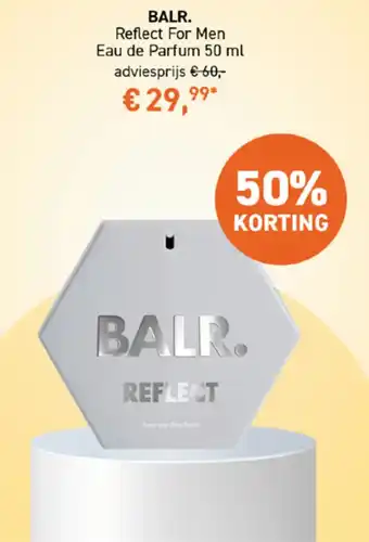 Mooi parfumerie BALR. Reflect For Men Eau de Parfum 50 ml aanbieding
