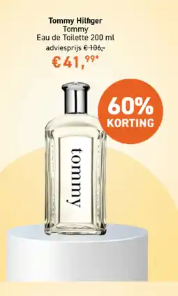 Mooi parfumerie Tommy Hilfiger Tommy Eau de Toilette 200 ml aanbieding