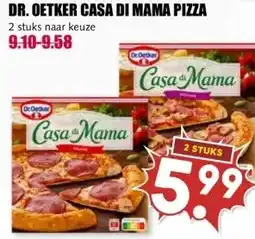 MCD Supermarkt DR. OETKER CASA DI MAMA PIZZA aanbieding