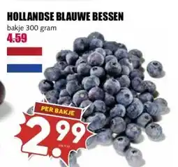 MCD Supermarkt HOLLANDSE BLAUWE BESSEN aanbieding