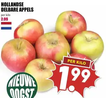 MCD Supermarkt HOLLANDSE DELBARE APPELS aanbieding