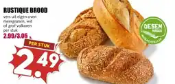 MCD Supermarkt RUSTIQUE BROOD aanbieding