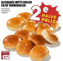 MCD Supermarkt ALLEDAAGS WITTE BOLLEN EN/OF TARWEBOLLEN aanbieding