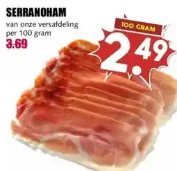 MCD Supermarkt SERRANOHAM aanbieding