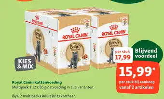 Maxi Zoo Royal Canin kattenvoeding aanbieding
