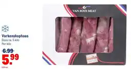 Makro Varkenskophaas aanbieding