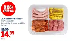 Makro Luxe barbecueschotels aanbieding