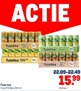 Makro Fuze tea aanbieding