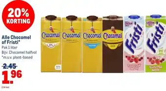 Makro Alle Chocomel of Fristi aanbieding