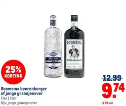 Makro Boomsma beerenburger of jonge graanjenever aanbieding