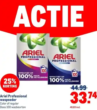 Makro Ariel Professional waspoeder aanbieding