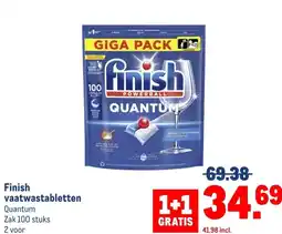 Makro Finish vaatwastabletten aanbieding