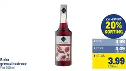 Makro Rioba grenadinesiroop aanbieding