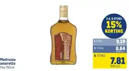 Makro Madruzzo amaretto aanbieding