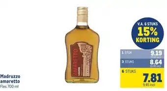 Makro Madruzzo amaretto aanbieding