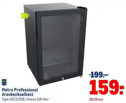 Makro Metro Professional drankenkoelkast aanbieding