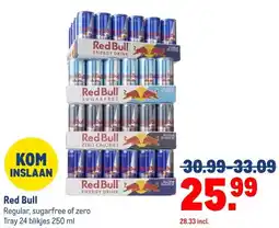 Makro Red Bull aanbieding