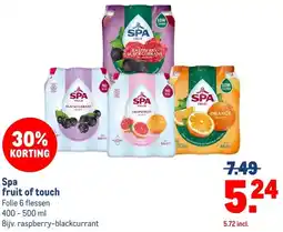 Makro Spa fruit of touch aanbieding