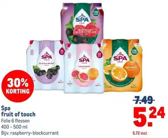 Makro Spa fruit of touch aanbieding