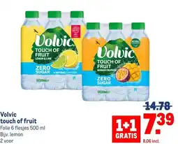 Makro Volvic touch of fruit aanbieding